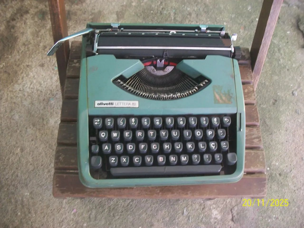 Máquina de escrever, olivetti lettera 82.64861127162242120