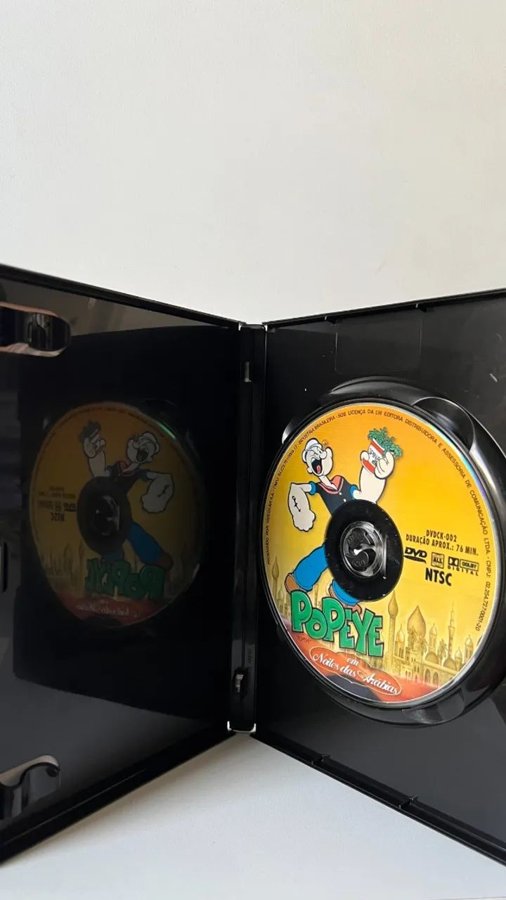 DVD - Popeye Em Noites Das Arabias - Foto 3