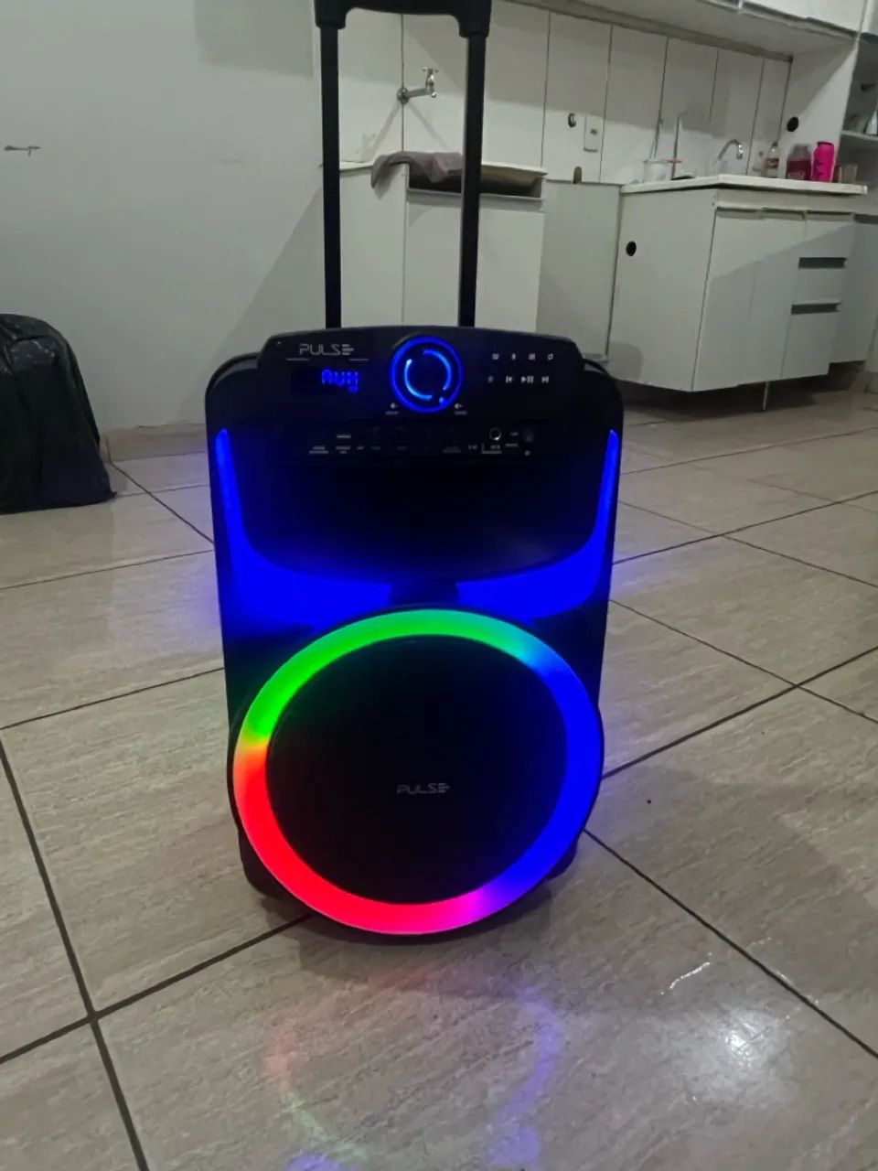 Caixa de Som Portátil com Bluetooth Pulse - Foto 2