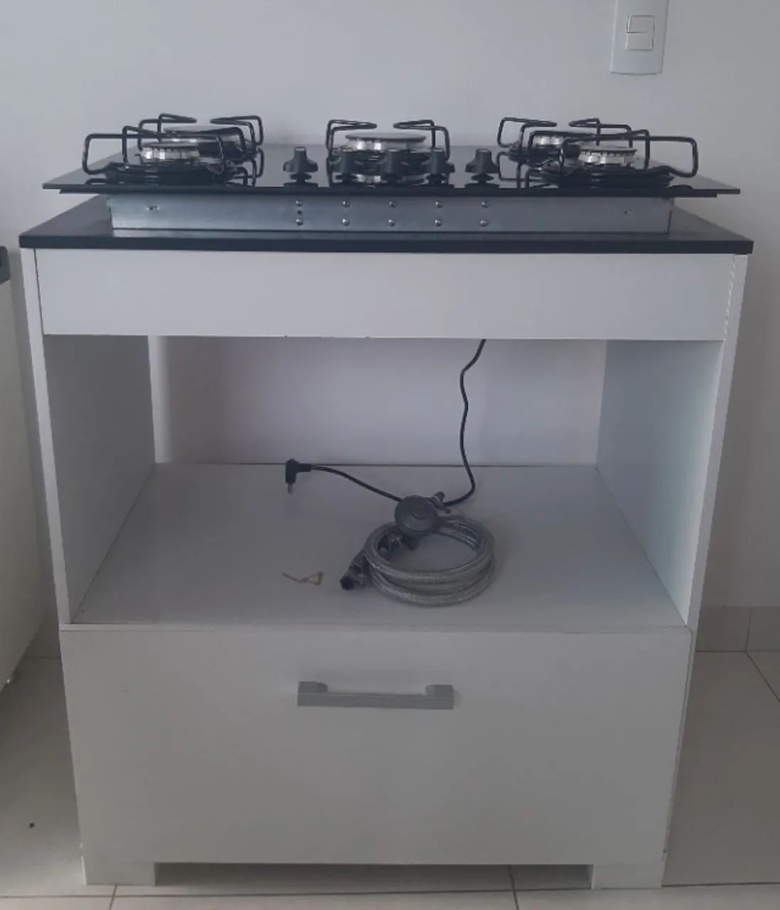 Conjunto Cooktop + Balcão + Mangueira + Registro  - Foto 3