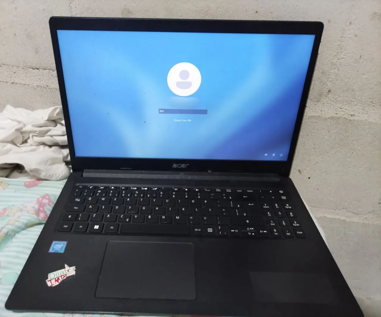 notebook (retirada de peças 