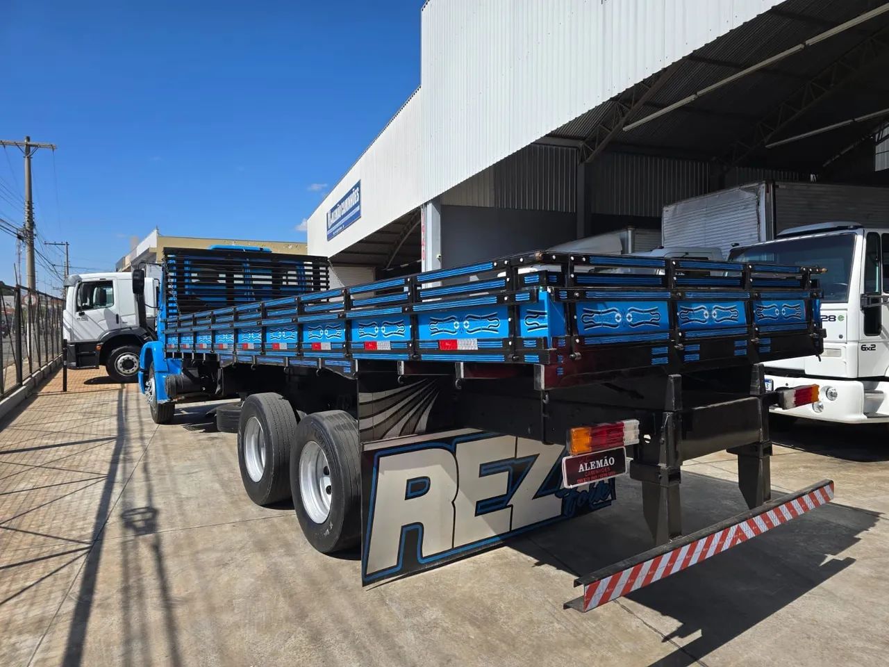 MERCEDES-BENZ MB 1620 ANO 2003 TRUCK CARROCERIA ALEMÃO CAMINHÕES ITAPETININGA  - Foto 12