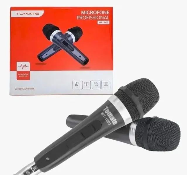 Microfone Profissional Tomate MT-1003 (Novo na Caixa) - Foto 4