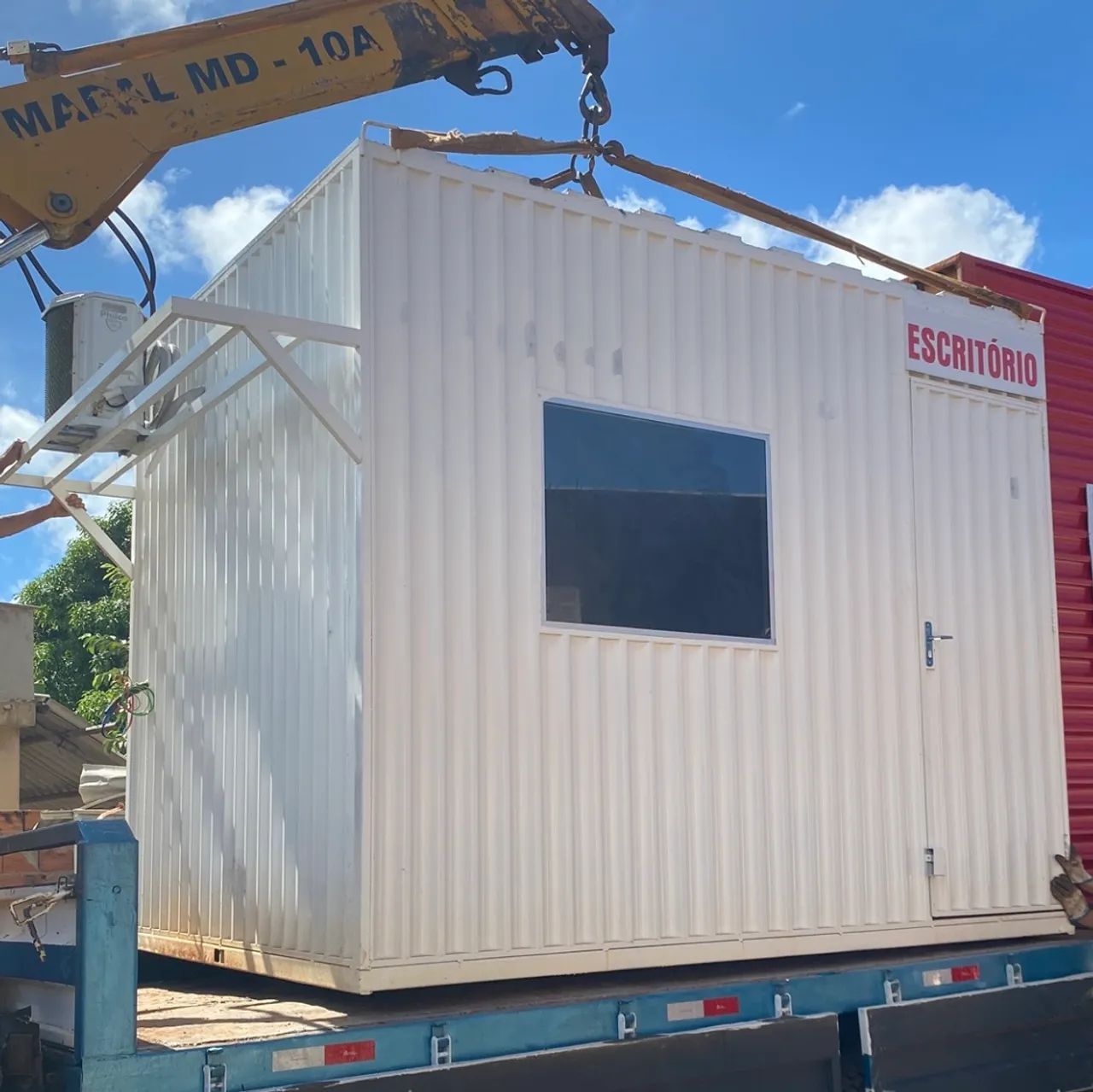 CONTAINER ESCRITÓRIO COM AR CONDICIONADO - Foto 6