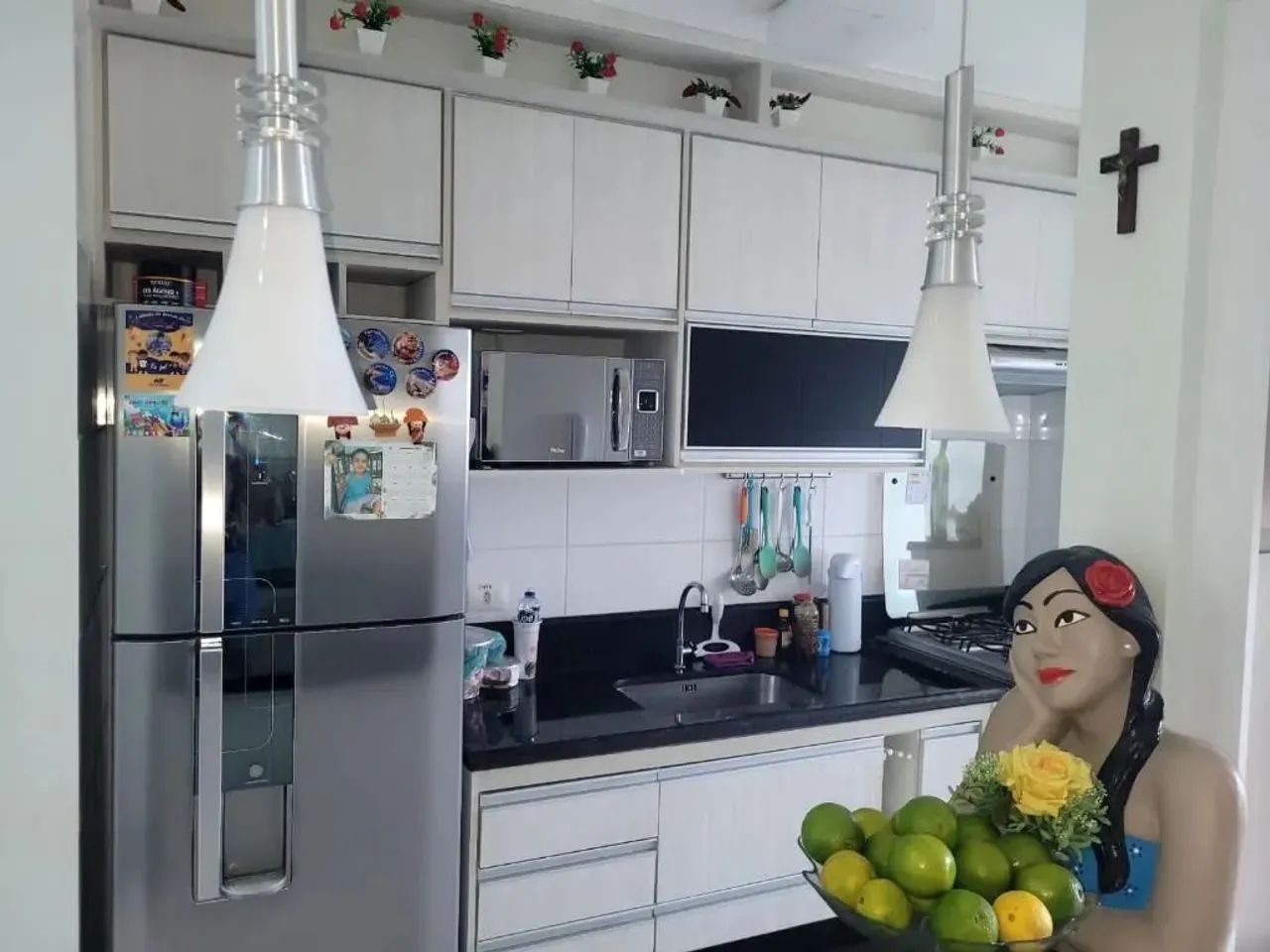 Apartamento com 2 dormitórios para alugar, 58 m² por R$ 3.043,00/mês - Villa Branca - Jaca - Foto 5