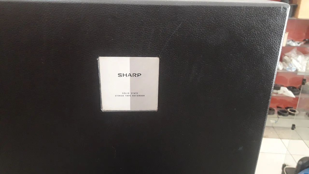 Gravador de fita cassete Sharp - Vintage