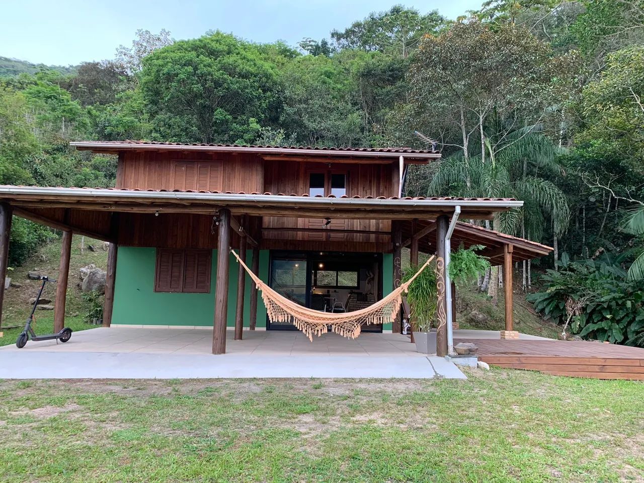 Chalé  Ressacada em Garopaba no meio a natureza