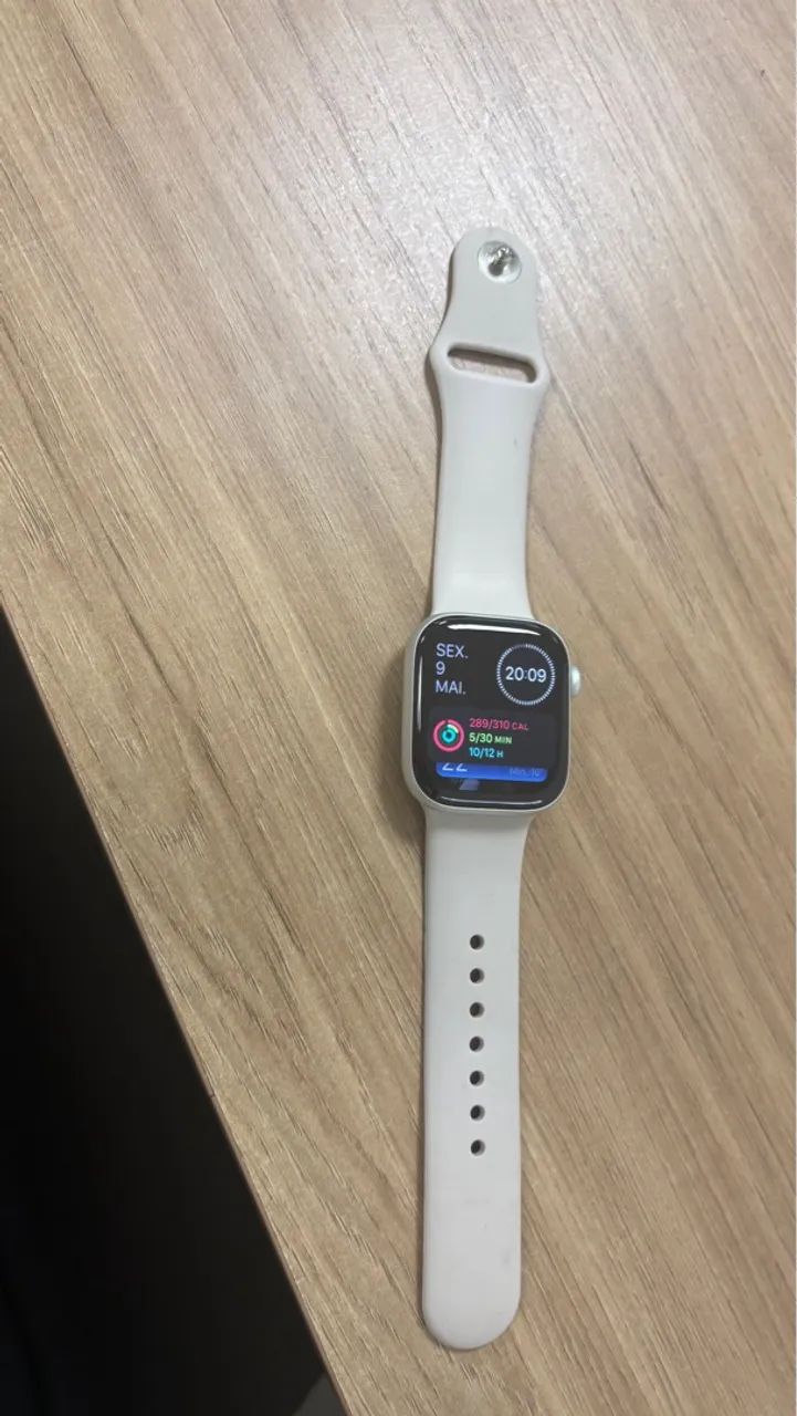 Apple Watch Series 10 GPS  - na garantia- Caixa prateada de alumínio - 42 mm 