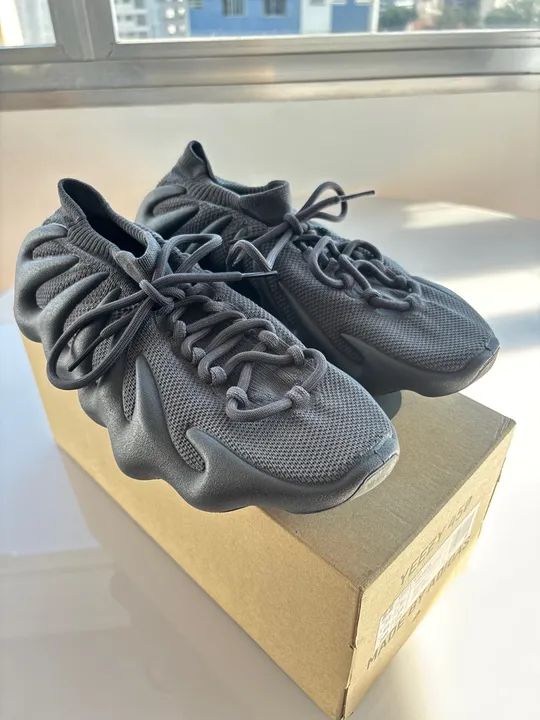 Yeezy 450 Utility Black tam 42 - Foto 4