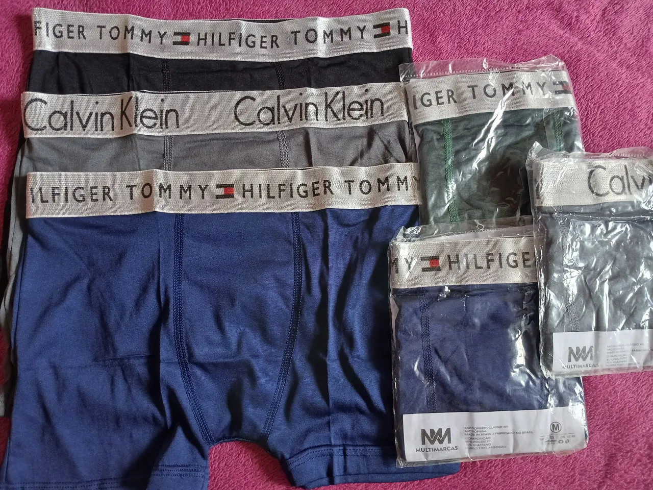 Kit Cuecas Boxer