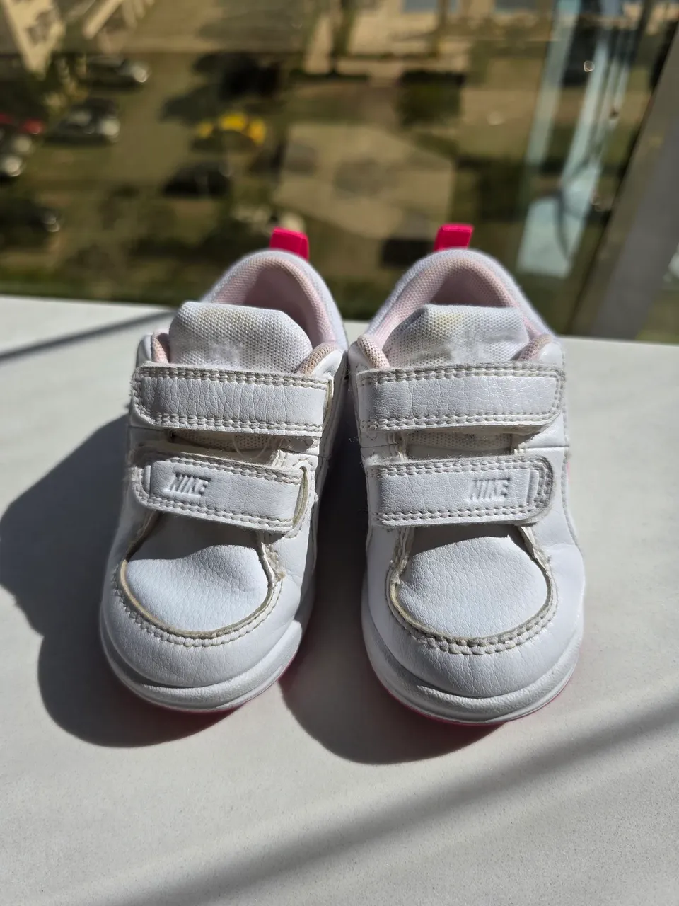 Tênis Nike Infantil Branco com Velcro