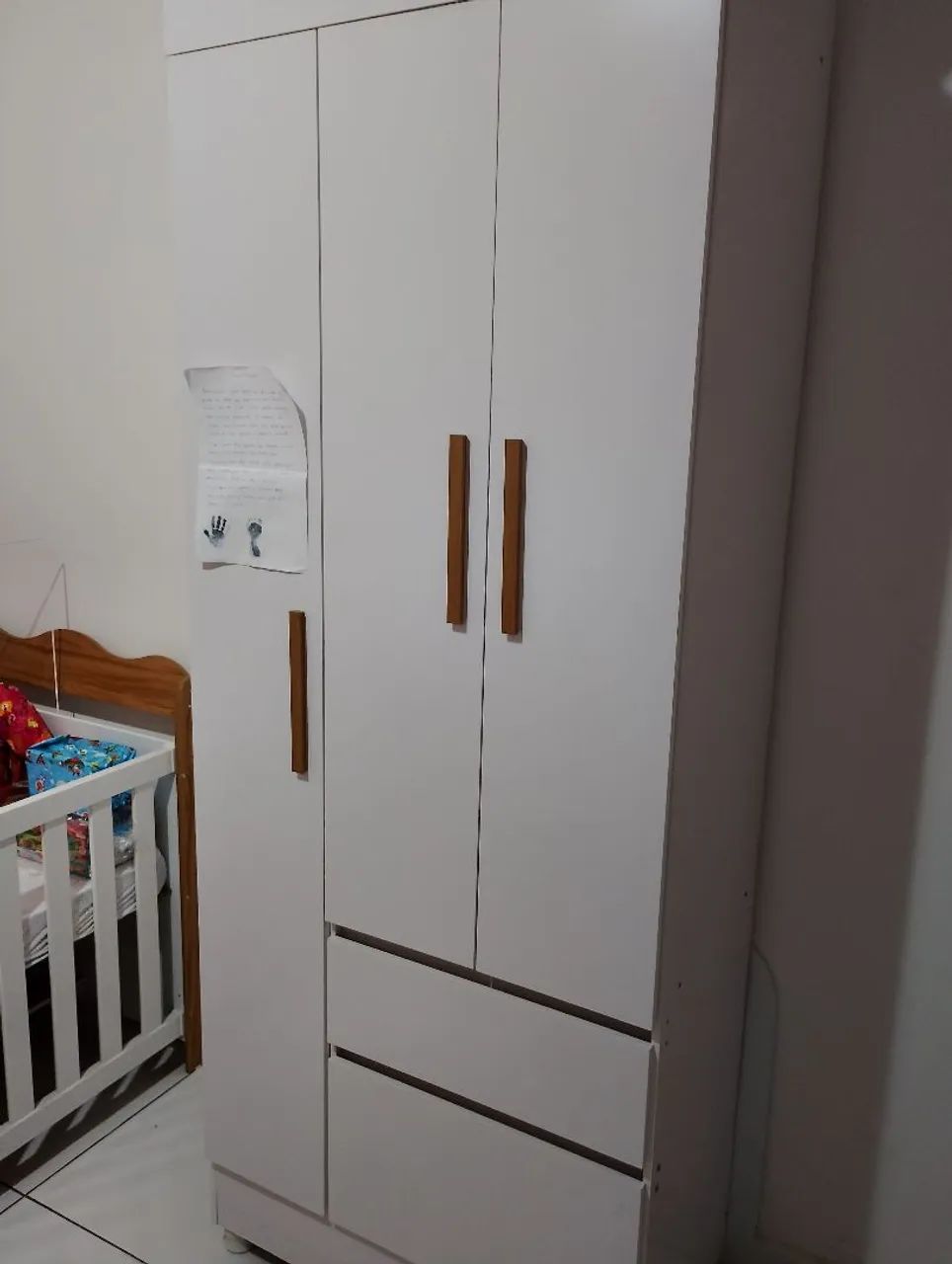 Vendo berço e guarda roupa novo , nunca usado . - Foto 2