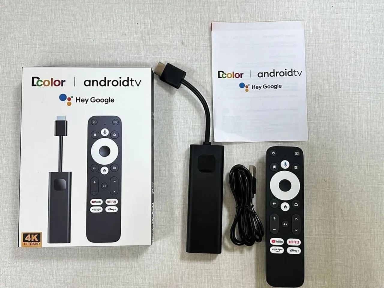 GD1 4K STICK TV - Novo