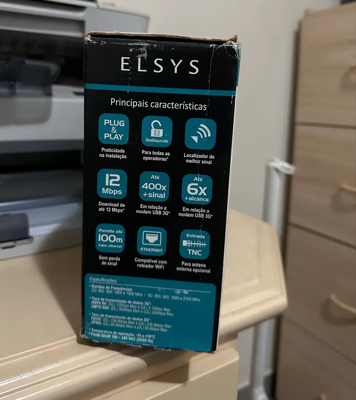 Link 3g Elsys Amplificador Sinal Internet Rural Celular Wifi - Foto 6