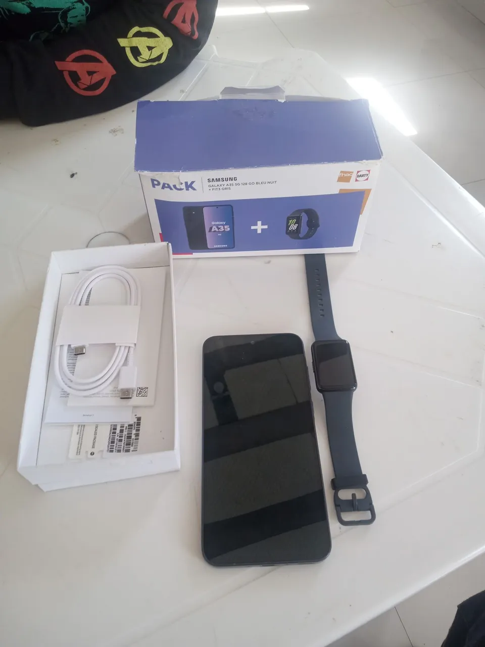 Samsung Galaxy A35 5G + Fit3 - Novo!