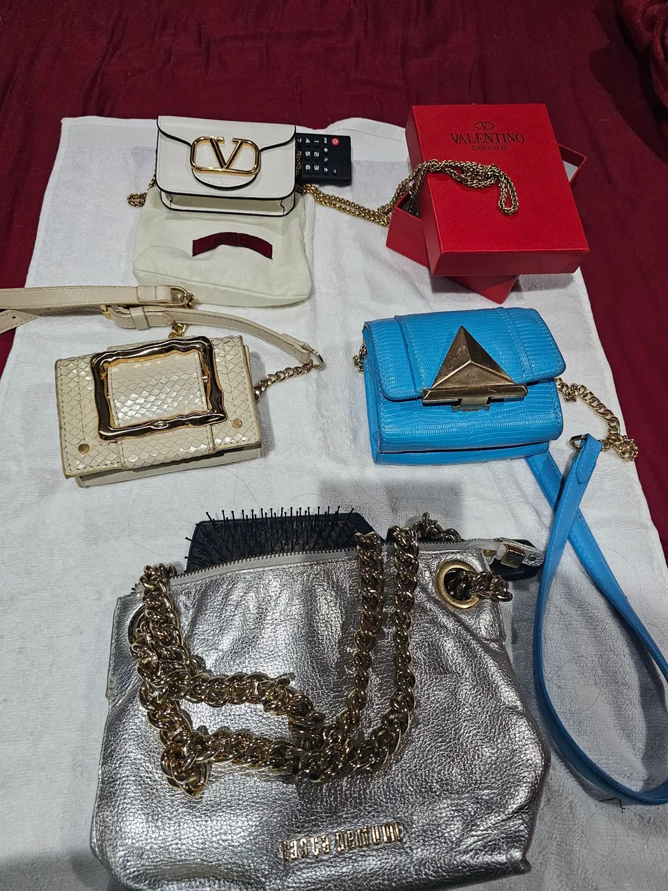 Bolsas de Luxo: Valentino/shurtz, lança. Todas Original