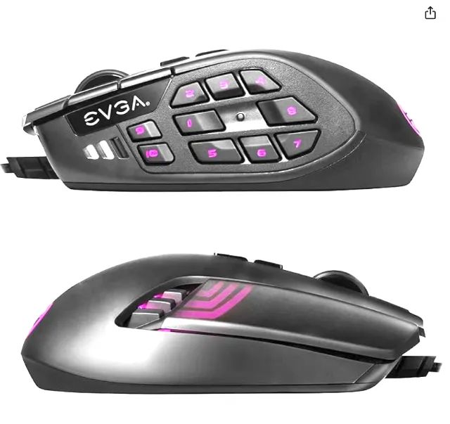 EVGA X15 MMO Gaming Mouse64617596172929122