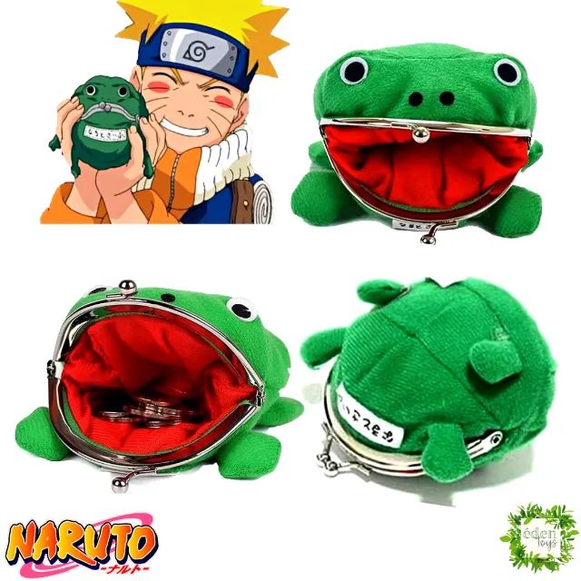 Naruto - Bolsa porta moedas sapinho (cód 303) - Foto 3