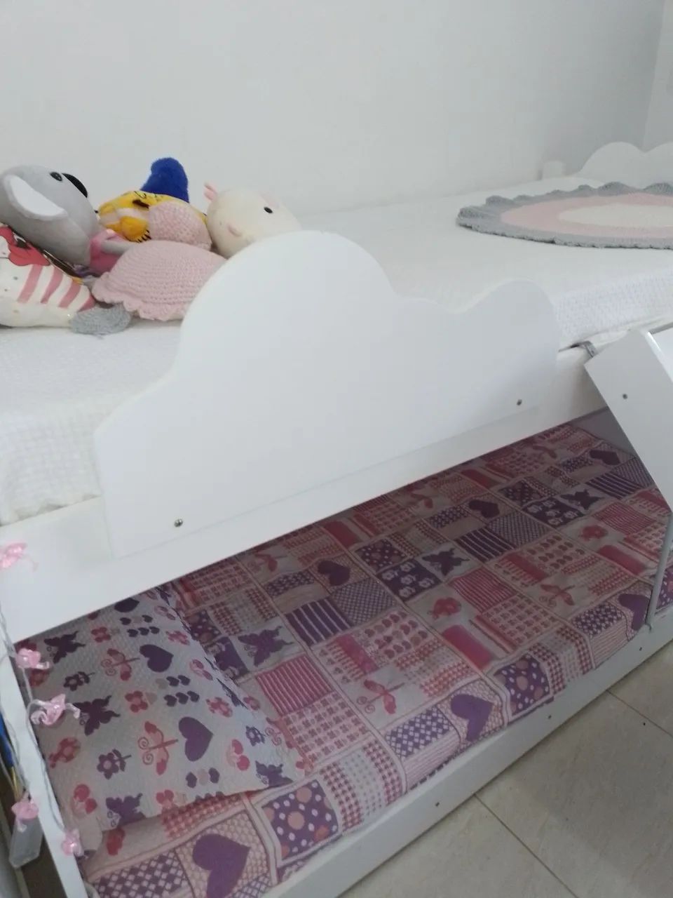 Cama Infantil com Escorregador e Cama Auxiliar - Foto 3