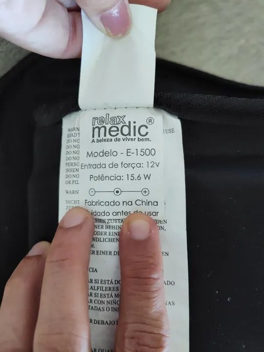 Colchão massageador Relax Medic modelo - E-1500 !!  - Vendo ou Troco. - Foto 5