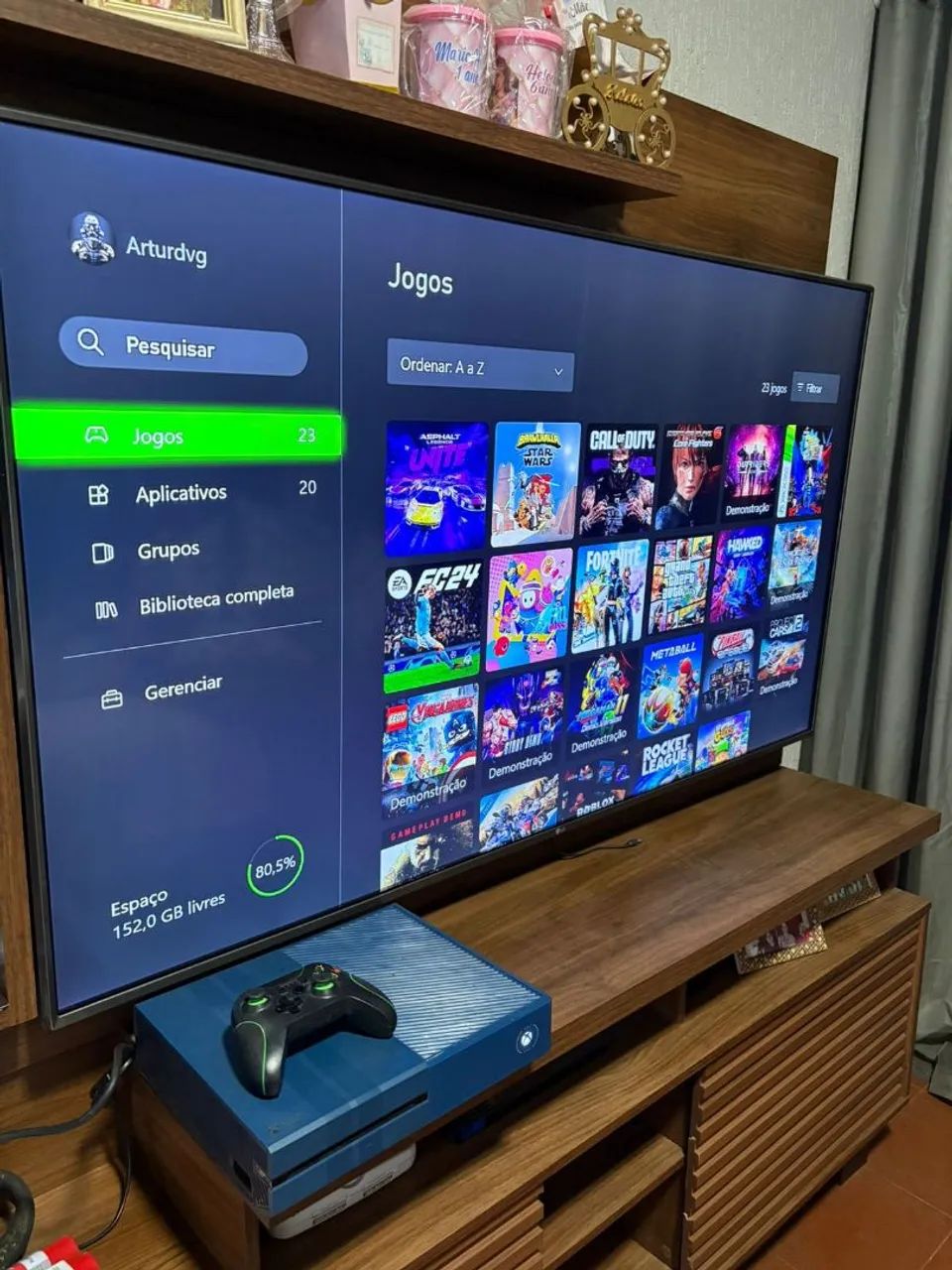 XBOX ONE COM 20 JOGOS  - Foto 2