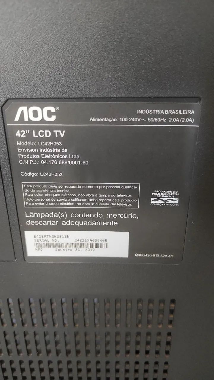 TV LCD AOC 42 - Foto 5