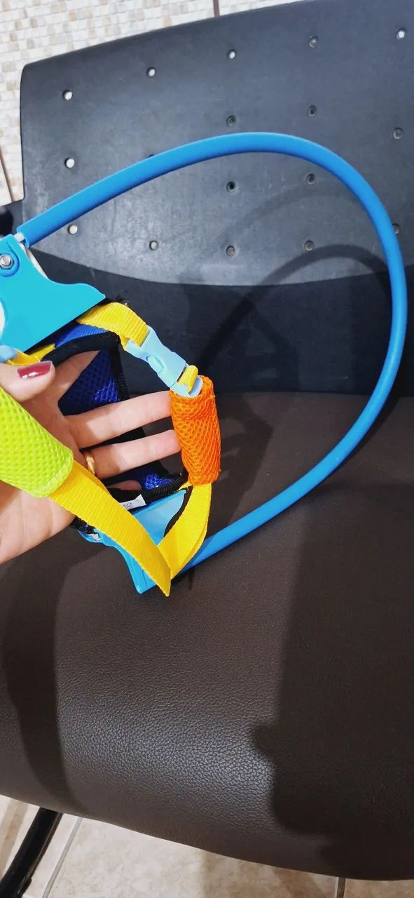 Coleira  peitoral para  cão cego  até  uns 3kls.