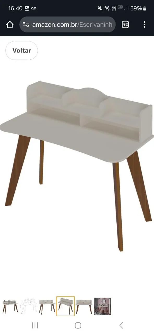 Escrivaninha Mesa Penteadeira64520784647426122