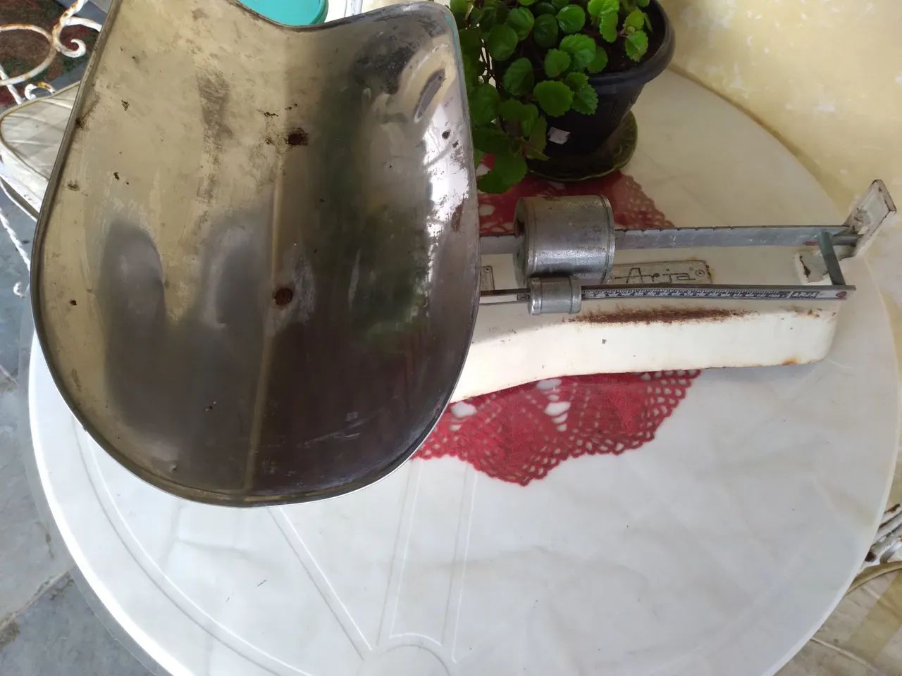 Balança pediatrica vintage funcionando 