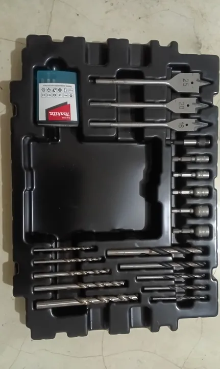 Bandeja Makpac Makita com jogo de Brocas, Soquetes e Bits