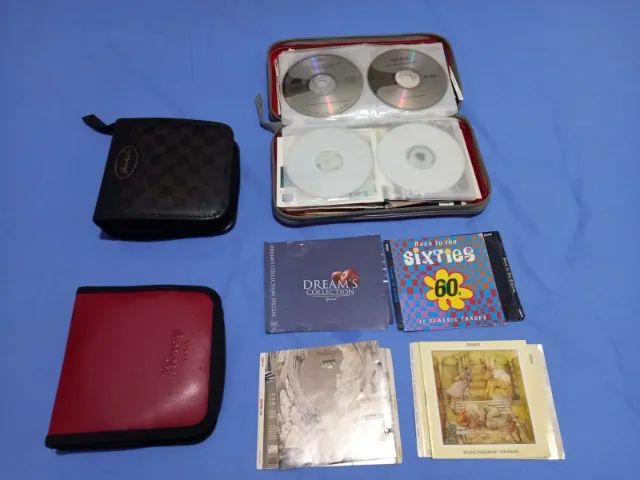 Rock, MPB, flashback: 42 CDs e 3 porta CDs! Para colecionadores! Preço de ocasião!