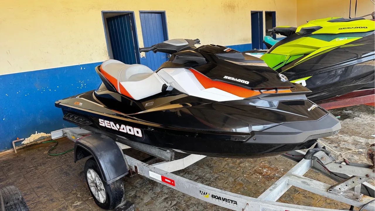Jet Ski Sea-Doo Gti 155 2013Com Carretinha de Alumínio! - Foto 8