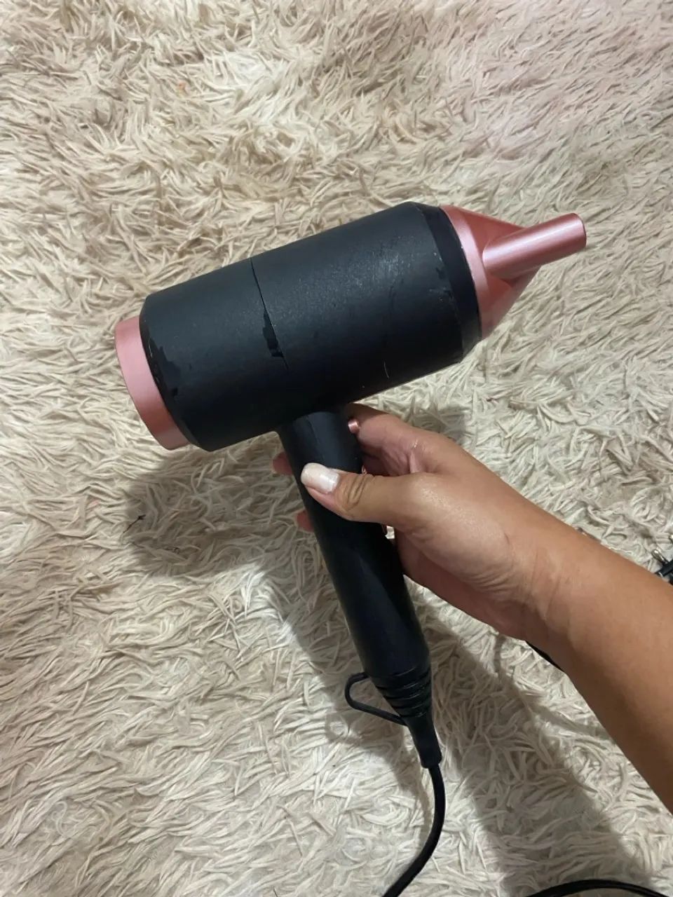 Secador de Cabelo Mondial Black Rose Ion 1900W - Foto 4