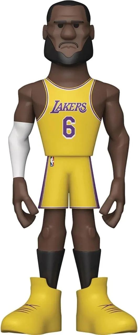 Funko Gold Nba Lebron James Los Angeles Lakers - Foto 3