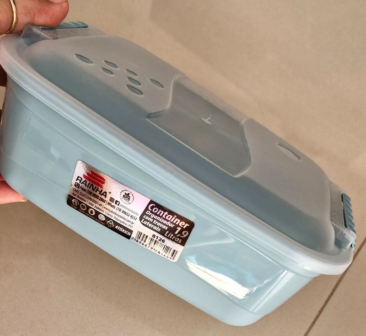 12 potes de plástico  - Foto 4