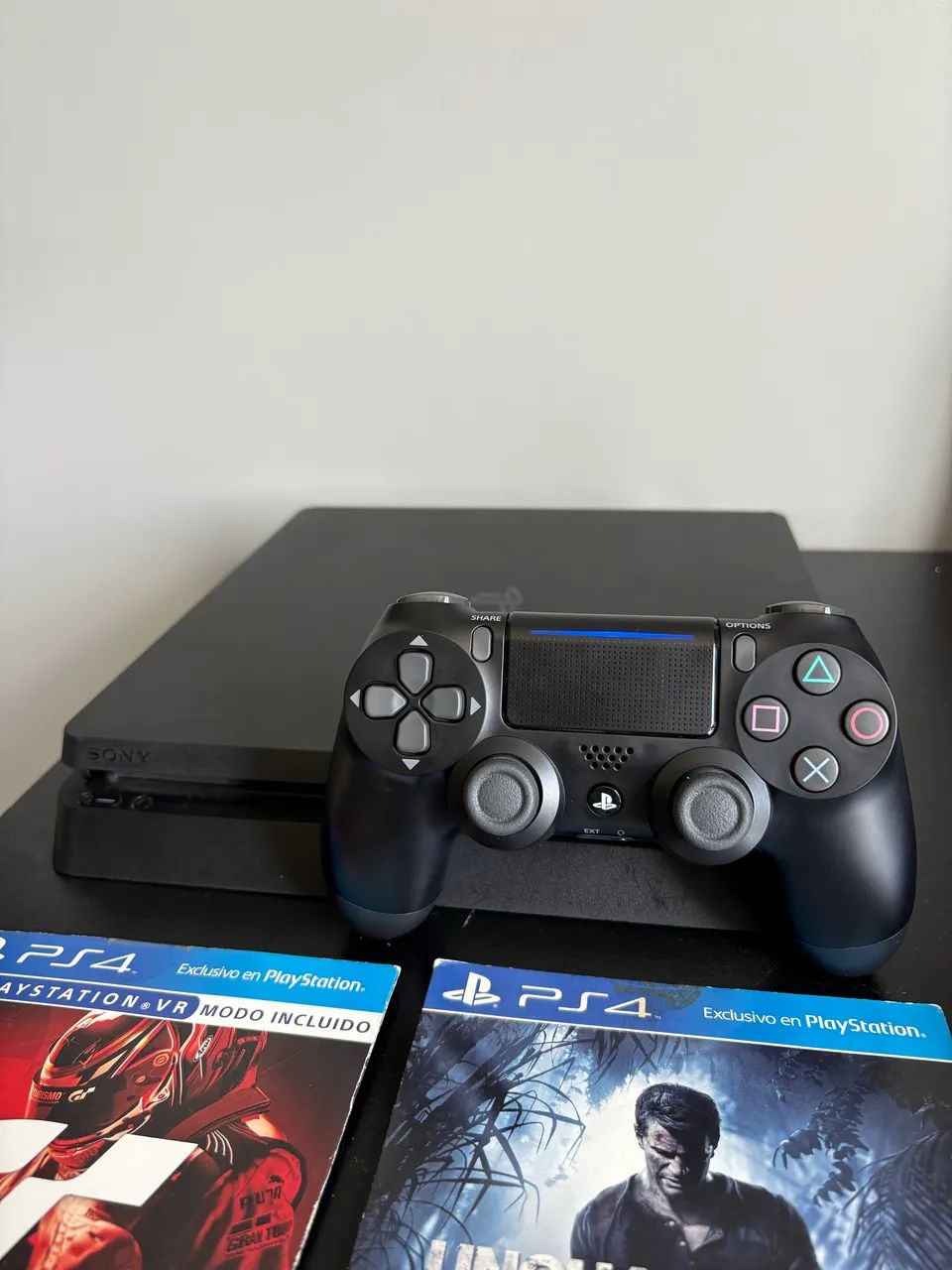 PlayStation Ps4 Slim 1TB Completo Consoles de Vídeo Game