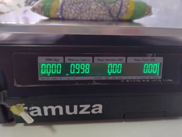 Balança Comercial Etiquetadora Digital Ramuza Atena 2 35 Kg Cor Preto 110V/220v - Foto 3