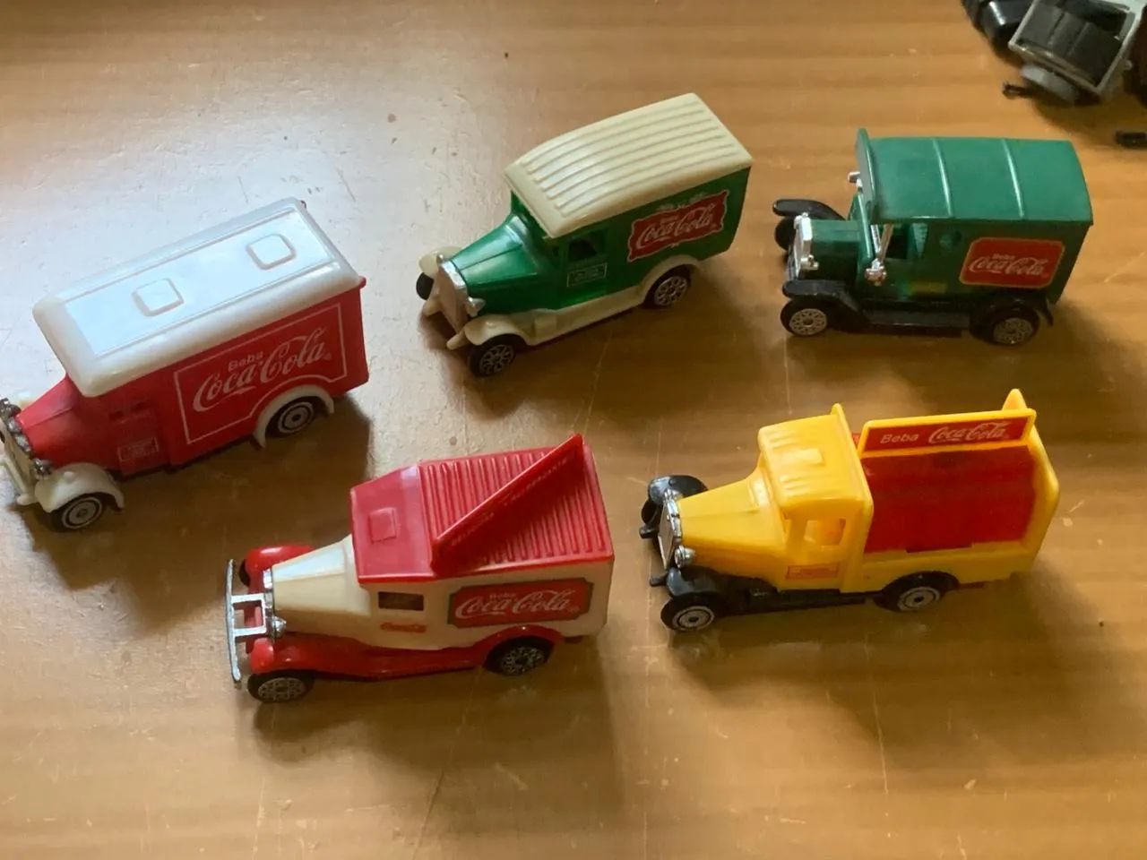 Lote de itens coca-cola