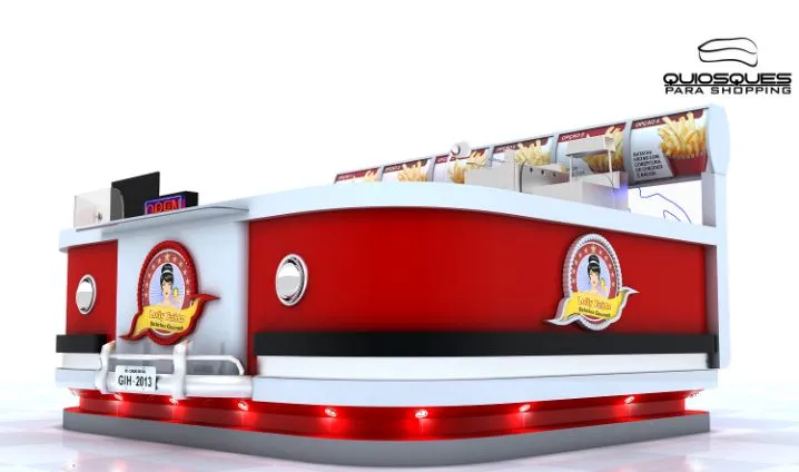 Quiosque de pizza cone Lolly Frittz