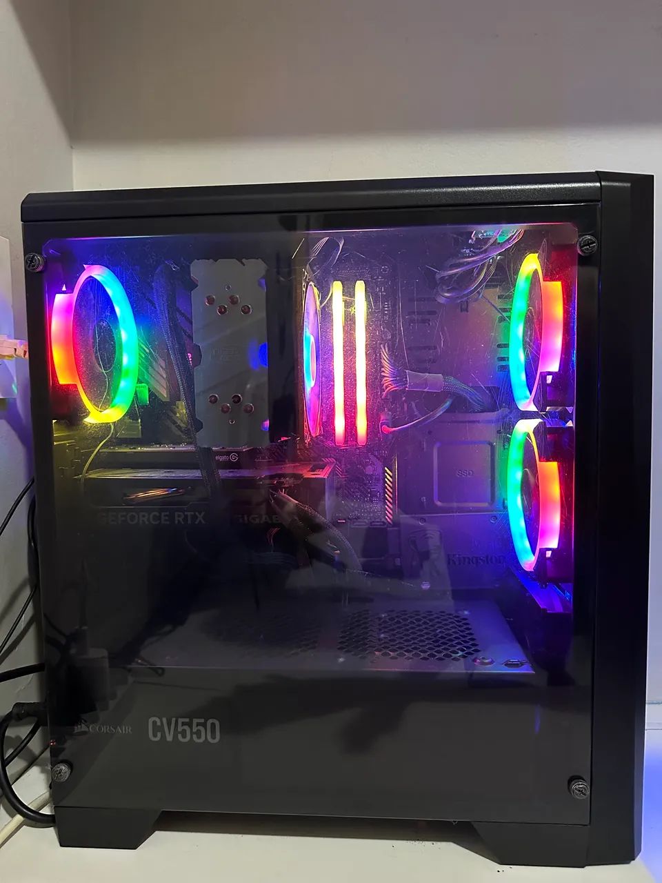 PC Gamer completo com Placa de Captura  - Foto 3