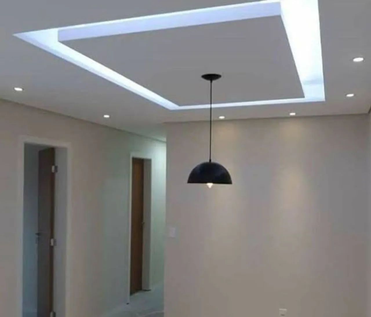 65 reais o metro do forro de gesso