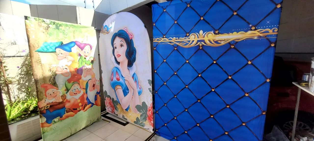 Decoração de festa Infantil - Princesa Branca de neve - Foto 3