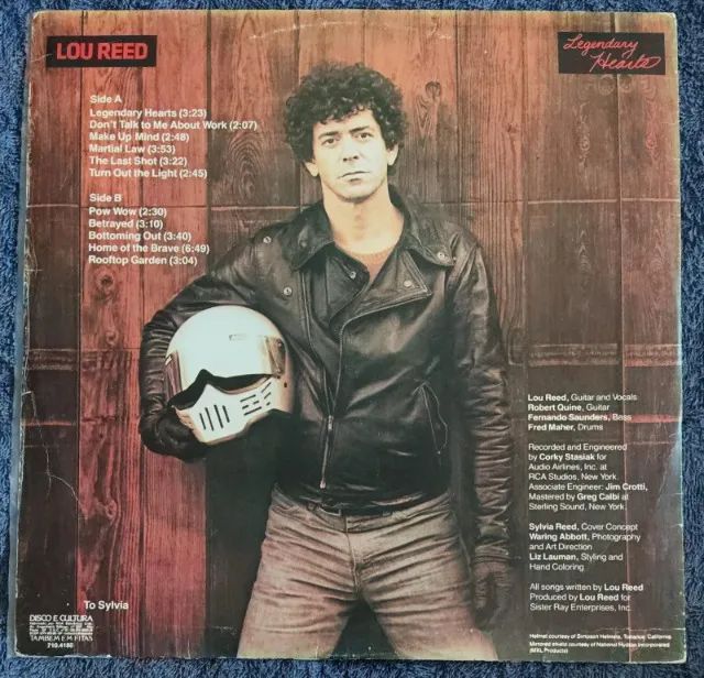 Lou Reed - Legendary Hearts - LP - Foto 3
