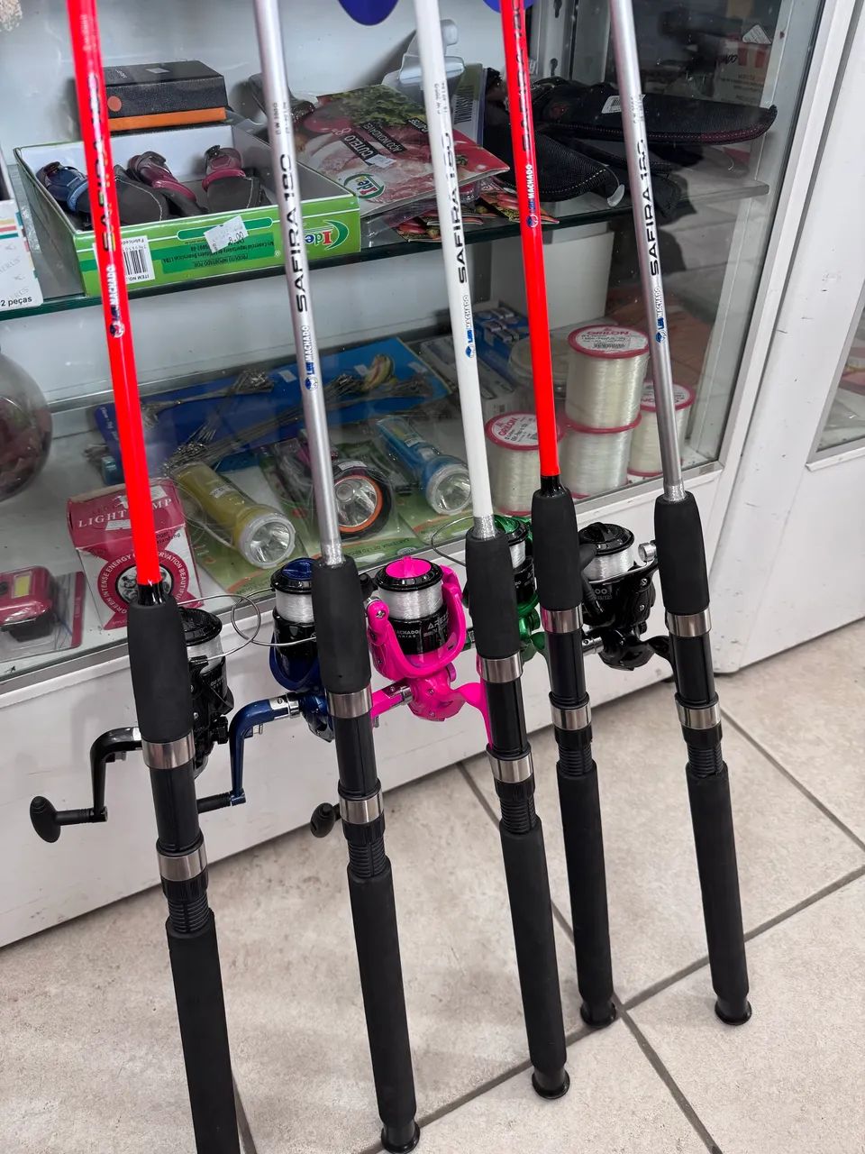 Kit vara de pesca