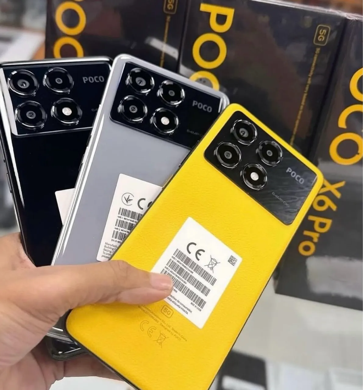 POCO X6 Pro 5G - Novo, Cores Vibrantes!
