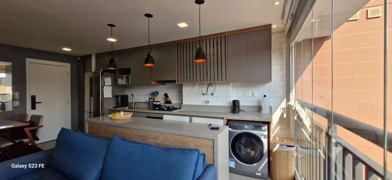 Ipiranga apartamento novo mobiliado 2 quartos (1suíte) cozinha americana 1 vaga de garagem - Foto 5