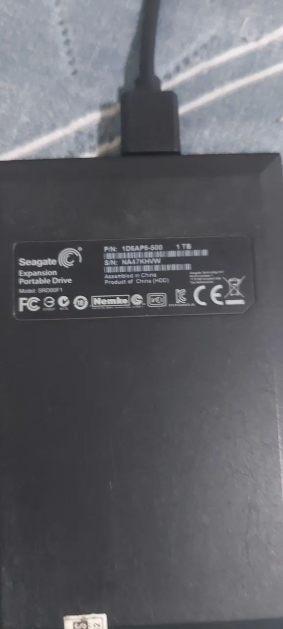 HD Externo Seagate 1TB - Foto 3