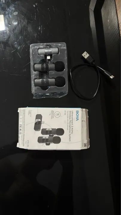 Microfone Lapela Boya By-v2 Conector Lightning Para iPhone 11/12/13/14 - Foto 2