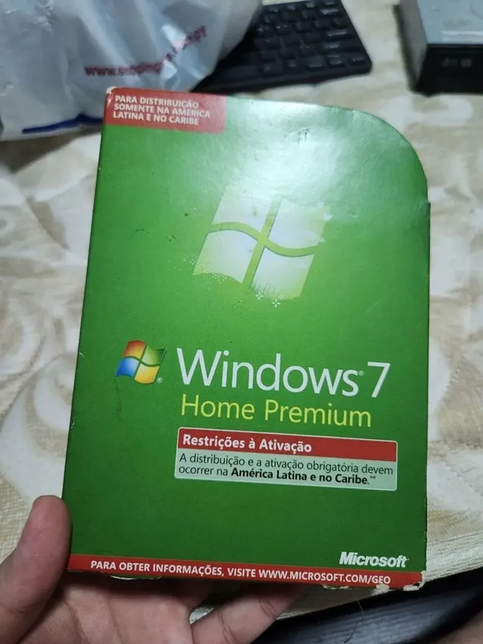CD Windows 7 Original - Físico e KEY