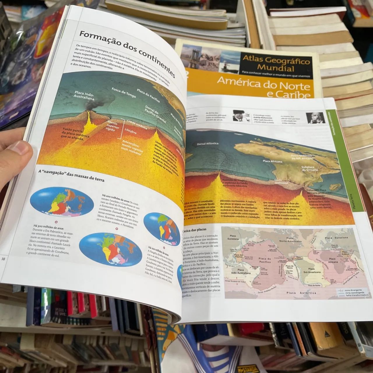 Atlas Geográfico Mundial - coleção 9 volumes  - Foto 2